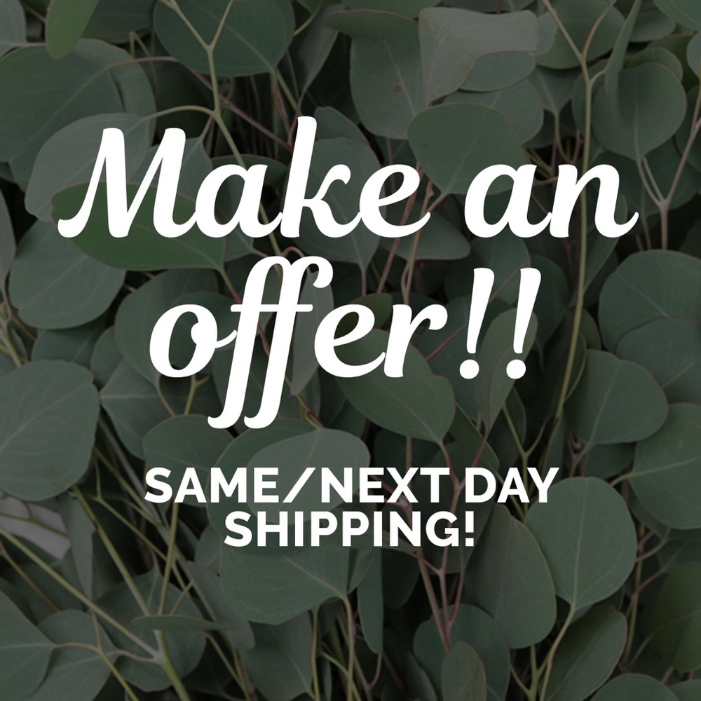 All reasonable offers accepted